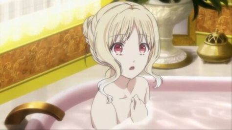 Yui in the bathtub Osomatsu San Ichimatsu, Yui Komori, Ayato Sakamaki, Vampire Boy, Vampire Girls, Anime Pixel Art, Anime Baby, Diabolik, Anime Dolls