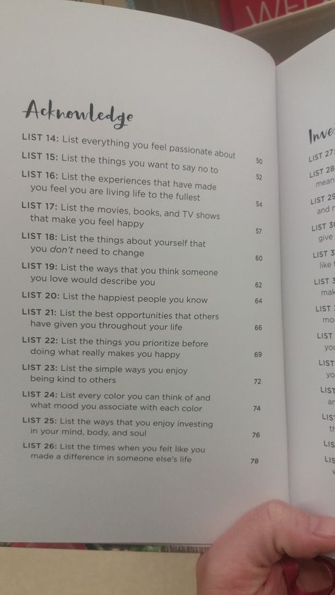 Lists 14-26 Types Of Aethstetic List, 52 Lists, 52 Lists For Happiness, 52 Lists Project, Journal Questions, Happiness Journal, Journal Lists, Health Journal, Writing Therapy