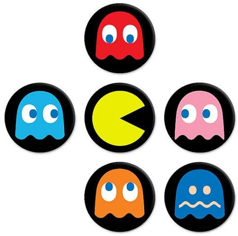 Pac Man Party, 80s Birthday Parties, Manly Decor, 80s Theme, Elf Fun, Retro Ideas, Bullet Journal Art, Man Character, Pac Man