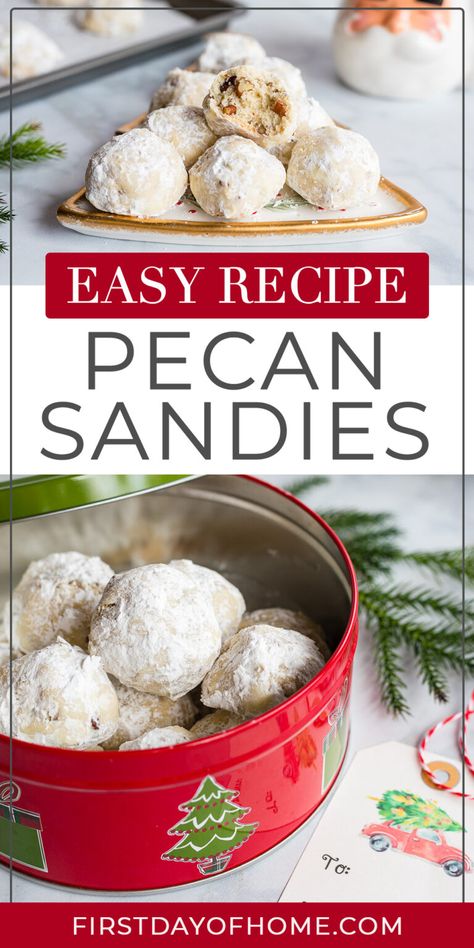 Pecan Sandies Recipe, Pecan Sandie, Pecan Sandies Cookies, Sandies Cookies, Sandies Recipe, Pecan Sandies, Mexican Wedding Cookies, Snowball Cookies, Pecan Recipes