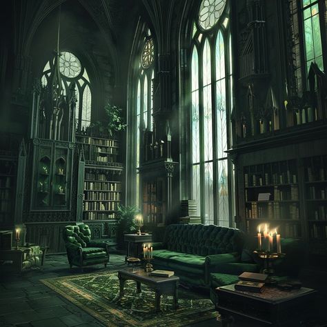 Martina (@rawenclaw_magic) • Instagram photos and videos Slytherin Common Room Bedroom, Slytherin Room Aesthetic, Hogwarts Instagram, Harry Potter Common Room, Slytherin Ambition, Harry Potter Living Room, Hogwarts Common Rooms, Harry Potter Fan Fic, Slytherin Room