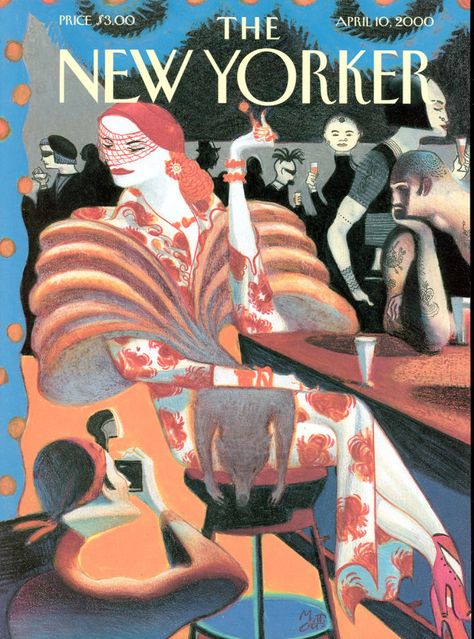 Lorenzo Mattotti, Thomas Hart Benton, The New Yorker Magazine, Barbie Printables, New Yorker Magazine, New Yorker Covers, Vintage Magazines, Gorgeous Art, Vintage Magazine