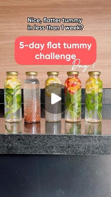 5 Day Detox Cleanse, Stomach Detox, Best Detox Water, 5 Day Detox, Healthy Juicing, Workout Drinks, Water Detox, Detox Waters, Smoothie Diet Challenge