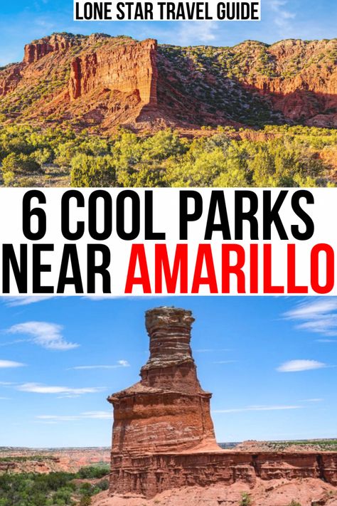 7 Cool National + State Parks Near Amarillo, TX - Lone Star Travel Guide Hiking In Texas, Texas Vacation, Desert Trip, Travel Texas, Texas Panhandle, Fall Vacation, Texas Vacations, Amarillo Texas, Mexico Travel Guides