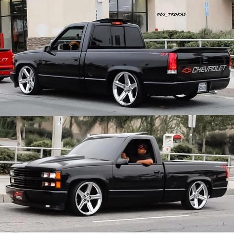 Trucks Lowered, Low Trucks, Sierra Truck, Obs Chevy, Obs Truck, Single Cab Trucks, Chevy Trucks Silverado, Silverado Truck, Computer Networking