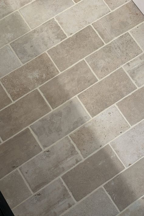 MSI Capella Ivory Brick 5 in. x 10 … curated on LTK Faux Brick Mudroom Floor, Brick Tile In Kitchen, Checkerboard Laundry Floor, French Limestone Floor Bathroom, Capella Brick Tile, Old World Tile Floor, Capella Ivory Brick Floor, Msi Capella Ivory Brick, Brick Flooring Bathroom