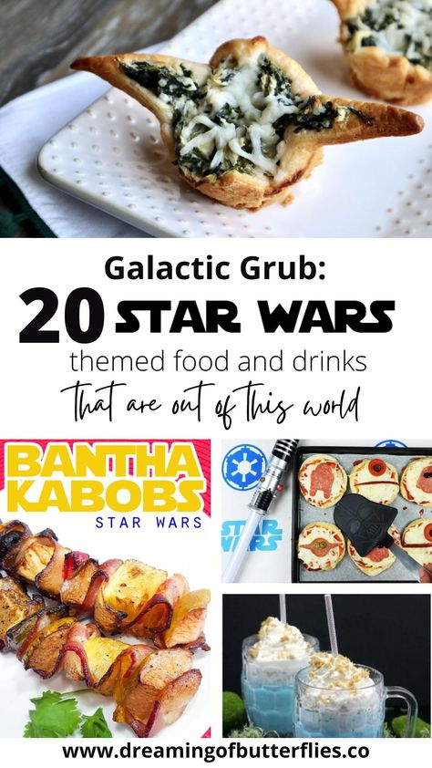 Star Wars Barbecue, May 4th Star Wars Food, Star Wars Savory Food, Starwars Dinner Ideas, Star Wars Side Dish, Star Wars Meals Easy, Star Wars Brunch Ideas, May The 4th Breakfast, Easy May The 4th Snacks