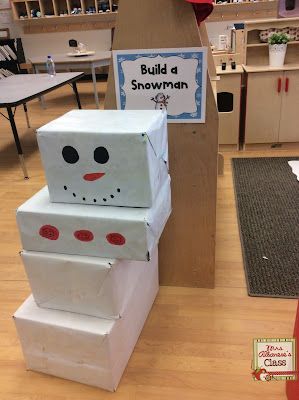 Weekly Wrap-Up -> Jan. 14-18 ... It's a Winter Wonderland! | Mrs. Albanese's Kindergarten Class Winter Classroom Activities, Dramatic Play Themes, Winter Theme Preschool, Snowman Images, Winter Activities Preschool, Dramatic Play Preschool, Snow Theme, Winter Classroom, Winter Kindergarten