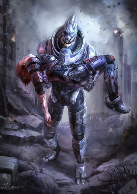 Found Her by svanha.deviantart.com on @DeviantArt Mass Effect Shepard, Female Shepard, Mass Effect Romance, Mass Effect Garrus, Mass Effect Characters, Garrus Vakarian, Mass Effect Games, Mass Effect 1, Mass Effect Universe