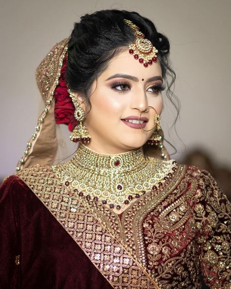 Mesmerizing opulence of great indian royal traditions | Olready Royal Bridal Look Indian, Bangs Cut, Latest Bridal Makeup, Malaysian Wedding, Makeup Consultation, Bride Reception Dresses, Indian Bride Makeup, Bride Photos Poses, Digital Marketing Courses