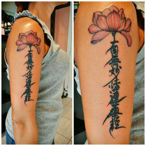 Nam myōhō renge kyō🌷 #gohonzon #buddah #buddismo #buddism #lototattoo #japanesetattoo #simboltattoo #nilostattoo #venturinaterme #venturinaink Nam Myoho Renge Kyo Tattoo, Kyo Tattoo, Nam Myoho Renge Kyo, Lotus Flower Tattoo Design, Tattoo Japanese, Flower Tattoo Designs, Ying Yang, Japanese House, Japanese Tattoo