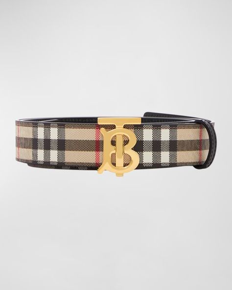 Twitter Famous, Burberry Aesthetic, Burberry Clothes, Burberry Fashion, Womens Designer Belts, Thomas Burberry, Canvas Belt, Luxury Belts, Designer Belt