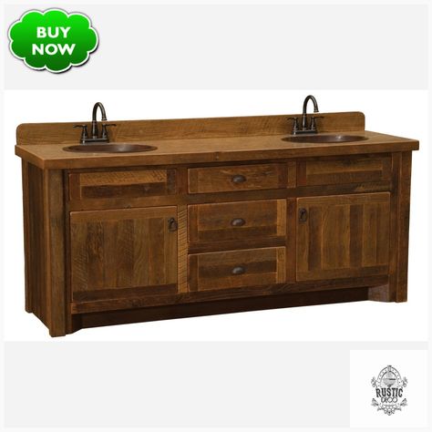 Barnwood Bathroom Vanity, Exclusive Relationship, Rustic Cabin Furniture, 72” Bathroom Vanity, Barnwood Vanity, 60 Vanity, 60" Bathroom Vanity, 60 Inch Vanity, 72 Vanity