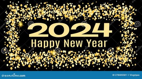 Corporate Banner, Vector Typography, Nhl Logos, Poster Decorations, New Year Decoration, Aesthetic Women, New Years Day, New Years Decorations, Year 2024