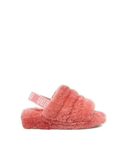 Fluff Yeah Logo Slide Fluff Yeah Slide, Dream Wishlist, Ugg Slides, Ugg Store, Ugg Sandals, Shoe Shopping, Slides For Women, Pink Slippers, Statement Shoe