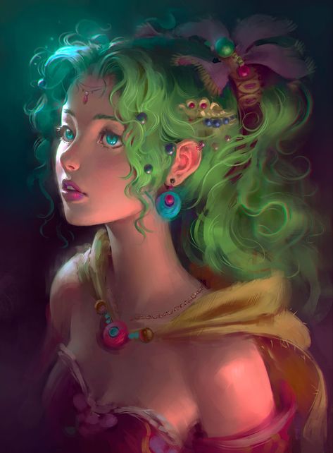 Vi Fanart, Terra Branford, Final Fantasy Vi, Final Fantasy Artwork, Video Game Fan Art, Final Fantasy Art, Beauty Art, Indie Games, Fantasy Artwork