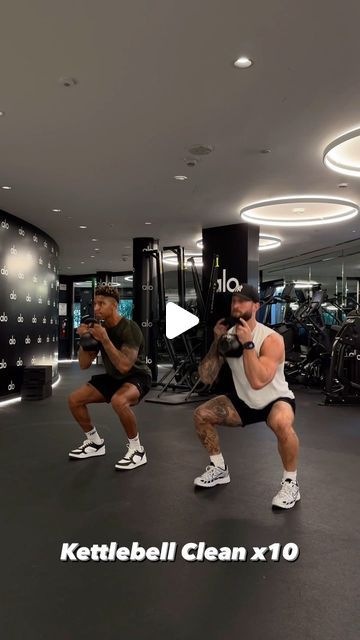 Matt Tralli on Instagram: "KETTLEBELL LEG WORKOUT 💪🏻🔥  4 Rounds  60 seconds of rest  Kettlebell Clean x10  Moving Kettlebell Swing x10   Reverse Lunge Twist x10 (each side)  Plank Pull Through x20  #kettlebell #kettlebellworkout #kettlebellexercises #legs #legsworkout #partnerworkout #alo #gym" Lower Body Kettlebell Workout For Women, Kettlebell Workout For Women, Kettlebell Leg Workout, Squat Kettlebell, Lunge Twist, Alo Gym, Kettlebell Clean, Kettlebell Swings, Side Plank