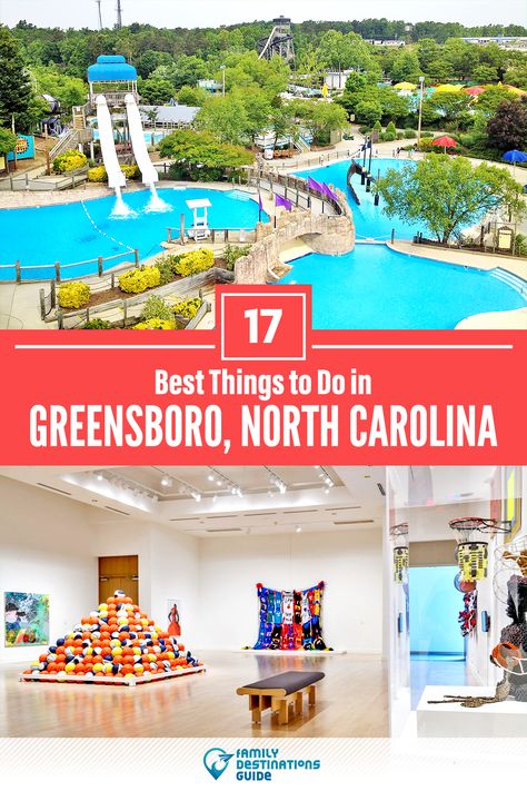 Want to see the most incredible things to do in Greensboro, NC? We’re FamilyDestinationsGuide, and we’re here to help: From unique activities to the coolest spots to check out, discover the BEST things to do in Greensboro, North Carolina - so you get memories that last a lifetime! #greensboro #greensborothingstodo #greensboroactivities #greensboroplacestogo Things To Do In Nc North Carolina, Things To Do In Greensboro Nc, Greensboro Nc Things To Do In, Things To Do In North Carolina, Moving To North Carolina, North Carolina Vacations, Lexington Nc, Spring Break Destinations, North Carolina Travel