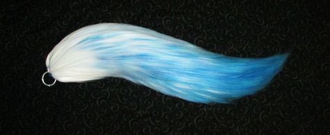 Tail Ideas, Wolf Party, Therian Gear, Galaxy Wolf, Wolf Tail, Blue Wolf, Nine Tails, Wolf Costume, Blue Tail