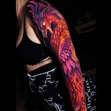 Fenix Tattoo Men, Snapdragon Tattoo, Tattoo Brazo Mujer, Phoenix Tattoo Sleeve, Japanese Phoenix Tattoo, Fenix Tattoo, Rising Phoenix Tattoo, Phoenix Tattoo Feminine, Phoenix Bird Tattoos