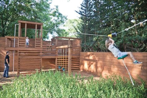 Paddock Ideas, Awesome Backyards, Kid Playground, Kid Friendly Backyard, Playground Landscaping, Backyard Playset, Adventure Playground, Play Area Backyard, Toddler Outdoor