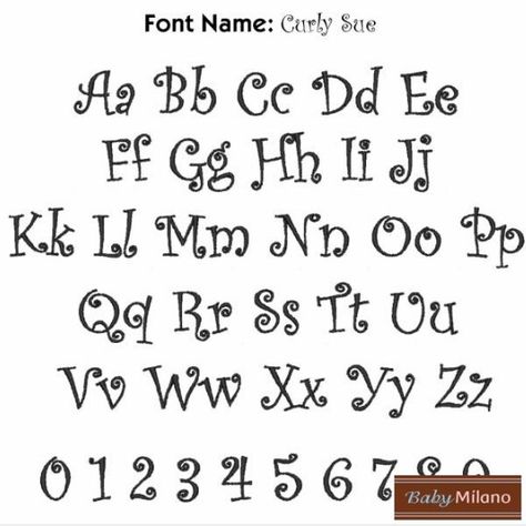 Curly Sue font Fonts For Christmas, Curly Fonts, Alphabets Fonts, Popular Script Fonts, Christmas Fonts Alphabet, Curly Font, Stocking Ornaments, Fonts Handwriting Alphabet, Christmas Fonts Free