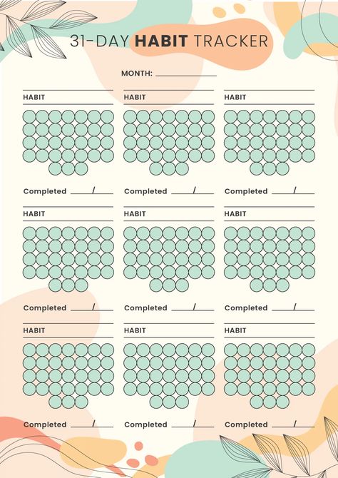 Monthly habit tracker – color Introducing our Monthly Habit Tracker printable, the compass that steers you towards a life of purpose and progress. This beautifully designed masterpiece empowers you to seize the rhythm of each month, transforming aspirations into lasting habits. Track your daily progress as you forge a path towards personal growth and fulfillment. Visit www.theprintables.in to download our monthly habit tracker printable. 2024 Habit Tracker Printable, Habit Tracker Monthly Printable, Habit Tracker Coloring Page, 2024 Habit Tracker, Monthly Tracker Printable, Monthly Habit Tracker Template, Habits Tracker Bullet Journal, Blank Habit Tracker, Cute Habit Tracker