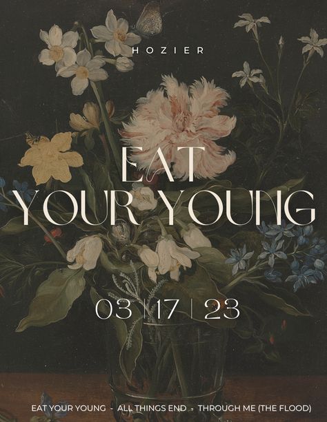 Hozier Poster Prints, Hozier Poster Art, Hozier Posters Aesthetic, Killian Aesthetic, Hozier Poster Vintage, Eat Your Young Hozier, Hozier Widget, Aesthetic Hozier Poster, Hozier Music Poster