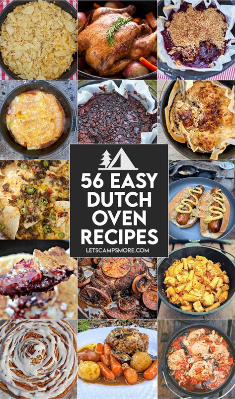 Oven Dessert Recipes, Dessert Eggs, Dutch Oven Dessert, Dutch Oven Dessert Recipes, Camp Oven Recipes, Campfire Dutch Oven Recipes, Dutch Oven Breakfast, Cast Iron Dutch Oven Cooking, Easy Dutch Oven Recipes