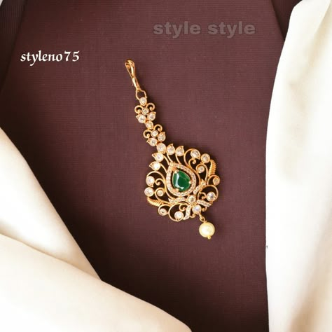 Mang Tikka Gold Simple, Papidi Chain Gold Designs, Papada Billa Designs Gold, Papidi Billa Gold Designs For Bride, Locket Designs Pendants Gold, Gold Latest Designs, Papita Billa Designs Gold, Papadi Billa Designs Gold, Papidi Billa Gold Designs Latest