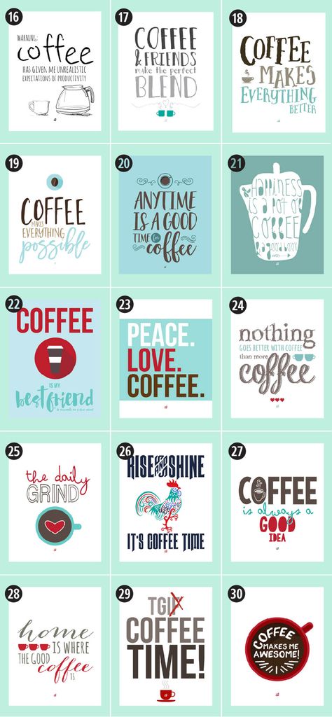 180+ Coffee Free Printables: The Ultimate Guide • Little Gold Pixel • Find the motherlode of curated coffee printables here. Click through to see more! 3d Templates, Coffee Printables, Etiquette Vintage, Coffee Signs, Craft Paper, Photo Images, Coffee Love, Vinyl Projects, Coffee Quotes