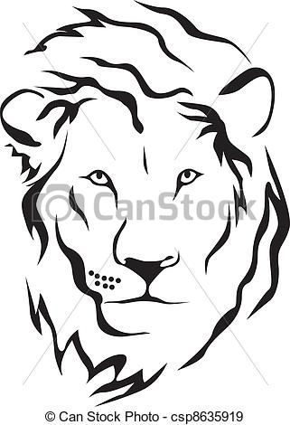 Simple Lion Tattoo, Zoo Ideas, Tattoo Vector, Lion Head Tattoos, Lion Drawing, Head Tattoo, Lion Tattoo Design, Animal Stencil, Drawing Animals