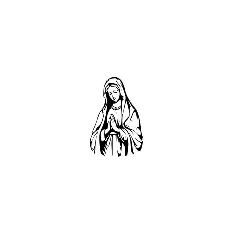 Virgin Mary Outline, Jesus Outline, Eye Stencil, Simple Forearm Tattoos, Phrase Tattoos, Surreal Tattoo, Gangsta Tattoos, Faith Tattoo, Virgin Of Guadalupe