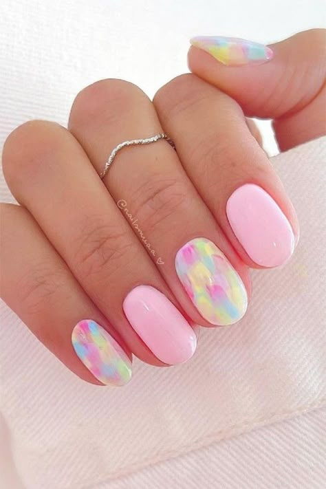 23 Summer, Trendy Shades, Nail Shimmer, Vibrant Nails, Cute Summer Nails, Coffin Shape Nails, Cute Gel Nails, Nails Simple, Trendy Nail Design