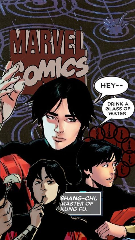 #marvel #comics #aesthetic #wallpaper #shangchi #cute #fictionalcrush Marvel Comics Aesthetic, Shang Chi Comic, Comic Wallpaper, Shang Chi, Fictional Crushes, Comic Page, Marvel Universe, Aesthetic Wallpaper, Marvel Dc