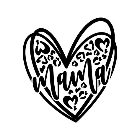 Leopard Print Tattoo For Women, Heart Svg, Mama Svg, Leopard Print Vinyl On Shirts, Leopard Print Svg, Cute Cricut Shirt Sayings Leopard Print, Leopard Shirt Svg, Heart Leopard Print, Silhouette Cameo Projects Beginner