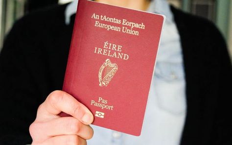 How to apply for an Irish passport Irish Passport, Ballymoney Northern Ireland, Portrush Northern Ireland, Flag Of Northern Ireland, Getting A Passport, Omagh Northern Ireland, Passport Application, Passport Services, Easter Rising