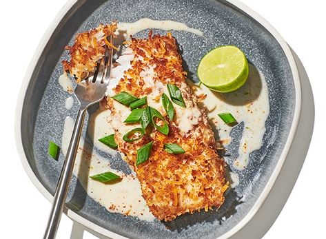 Recipe Details | Publix Super Markets Coconut Panko Fish, Key Lime Butter Sauce, Fish Receipts, Coconut Crusted Fish, Lime Butter Sauce, Crusted Fish, Publix Recipes, Lime Butter, Seafood Entrees