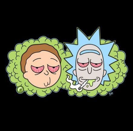 Rick And Morty, Cartoon Characters, Green, Hair, Pink