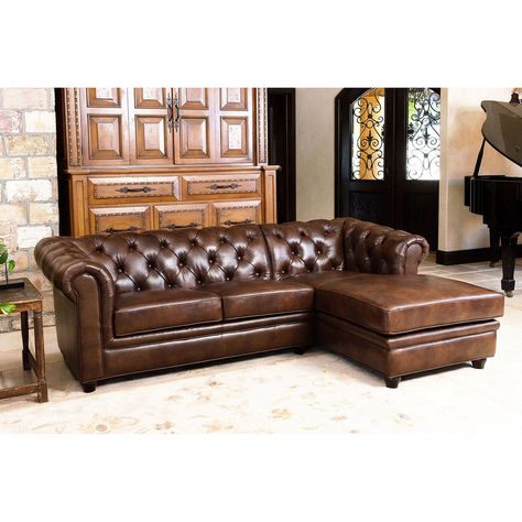 Barcelona Leather 2-Piece Sectional Sofa - Sam's Club Sectional Bed, Sofa Kulit, Leather Chaise Sectional, Best Leather Sofa, Furnitur Ruang Keluarga, 2 Piece Sectional Sofa, Sofa L, Leather Sectional Sofas, Comfortable Couch