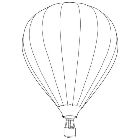 Balloon Coloring Pages, Paris Room Decor, Hot Air Balloon Tattoo, Air Balloon Tattoo, Hot Air Balloons Art, Balloon Tattoo, Weird Photography, Monster Coloring Pages, Summer Sport