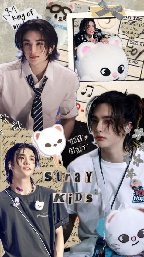 #hyunjin #jiniret #hyunjinskz #skz #straykids #stay Hyunjin Jiniret, Kids Collage, Hyunjin Wallpaper, Cute Lockscreens, Straykids Hyunjin Photoshoot, Skz In Cute, Kids Wallpaper, Crazy Kids, Kpop Wallpaper