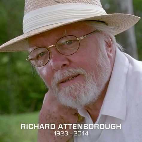 John Hammond from Jurassic Park Jurassic Park Novel, John Hammond, Jurassic Movies, Character Motivation, Richard Attenborough, Jurassic Park 1993, The Great Escape, Jurassic Park World, British Actors