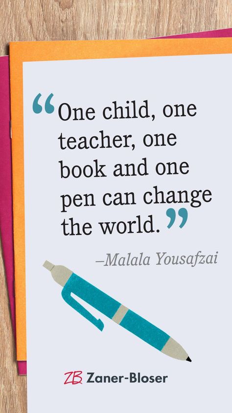 Access to education means more than simply creating legal rights on paper. As a teacher, YOU have the power to change the world by making students feel welcome, valued, and successful in school. Thank you for creating classrooms full of possibilities for ⭐ everyone. ⭐ #MalalaDay Malala Day, Malala Yousafzai, Change The World, For Everyone, Inspirational Quotes, Education, Feelings, The World, Quotes