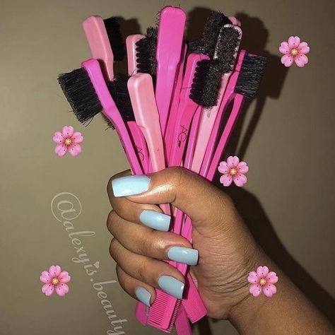 Hair Tool Set, Brush And Comb, Bath N Body Works, Edges Hair, Girls Natural Hairstyles, Hair Supplies, Brush Type, Hair Essentials, Body Care Routine