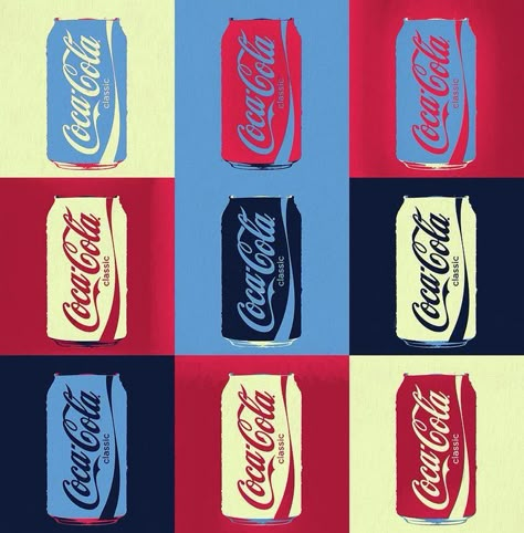 Cola Wallpaper, Images Pop Art, Richard Hamilton, Coca Cola Can, Artist Work, Pop Art Drawing, Coke Cans, Bottle Wall, Pop Art Posters