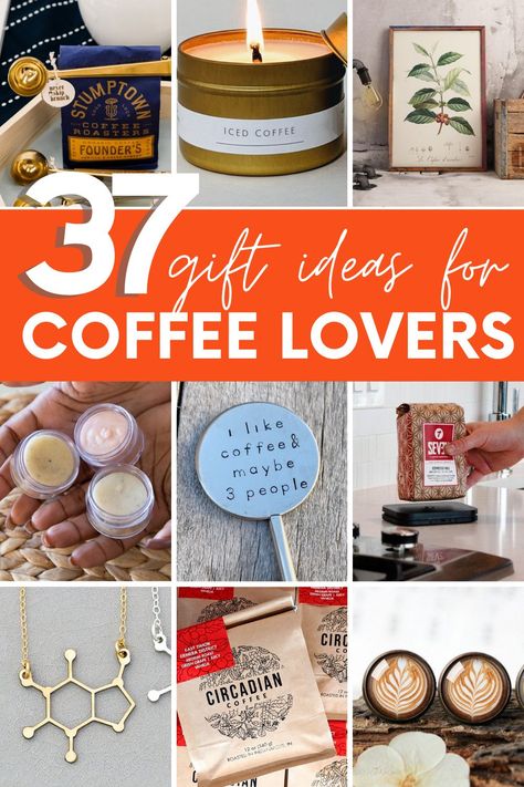 Shower your favorite coffee connoisseur with some goodies from our amazing list of gift ideas for coffee lovers. We have ideas for every budget range! Gift Ideas For Coffee Lovers, Gifts For Coffee Lovers, Diy Coffee, Coffee Enthusiast, Coffee Drinkers, Inexpensive Gift, Coffee Gifts, Christmas Coffee, Secret Santa Gifts