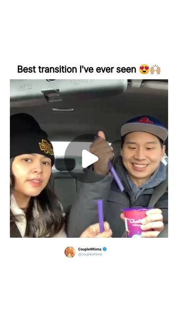 couple videos | relationship | dating on Instagram: "This is the best transition 😍🙌🏼" Dating Videos, Relationship Gifs, Couple Videos, Funny Things, Good Things, In This Moment, Funny, On Instagram, Instagram