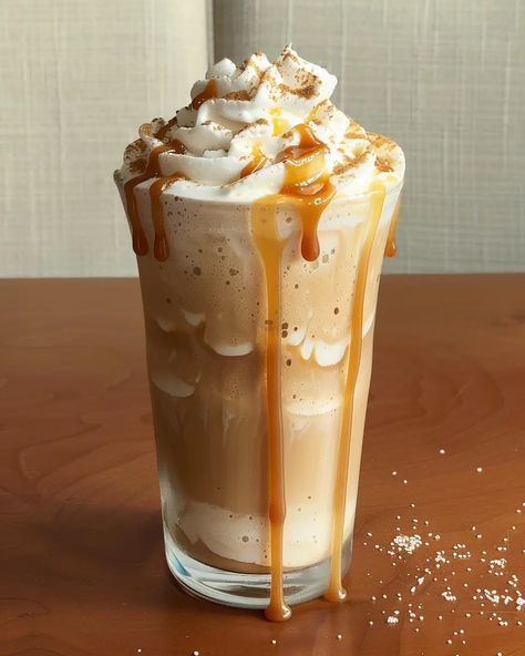 Caramel Frappuccino - recipeflash.com Caramel Machiatto Frappe, Iced Caramel Frappe Recipe, Homemade Caramel Frappe, Caramel Frappuccino Recipe, Carmel Frappe, Caramel Frappe Recipe, Caramel Frappe, Dessert Cups Recipes, Frappe Recipe