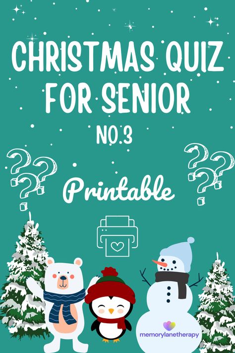 Christmas Activities Seniors, December Senior Activities, Christmas Party Ideas For Seniors, Holiday Games For Seniors, Christmas Party Games For Seniors, Christmas Activities For Elderly, December Activities For Seniors, Ltc Activities, January Activities For Seniors